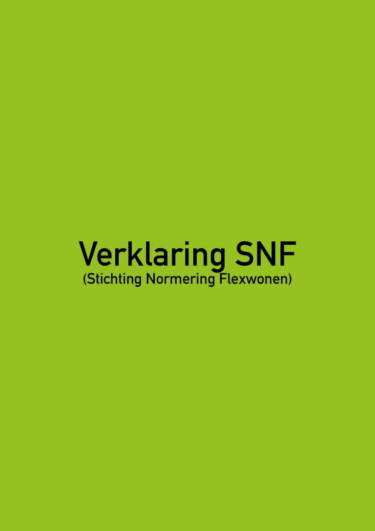SNF Verklaring